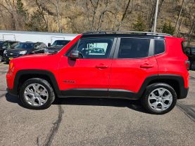 2020 JEEP RENEGADE SUV 4-CYL, MULTIAIR, TURBO, 1.3 LITER LIMITED SPORT UTILITY 4D