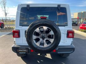 2018 JEEP WRANGLER UNLIMITED SUV V6, 3.6 LITER ALL NEW SAHARA SPORT UTILITY 4D - The Auto Lot