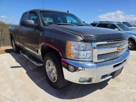 2012 CHEVROLET SILVERADO 1500 EXTENDED CAB PICKUP V8, FLEX FUEL, 5.3 LITER LT PICKUP 4D 6 1/2 FT