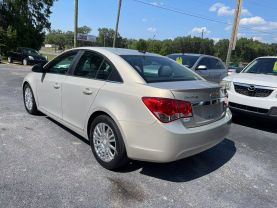 2012 CHEVROLET CRUZE SEDAN 4-CYL, TURBO, 1.4 LITER ECO SEDAN 4D