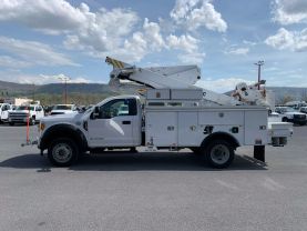 2017 FORD F550 SUPER DUTY 46FT BUCKET TRUCK ALTEC AT41M BUCKET TRUCKS V8, TURBO DIESEL, 6.7 LITER XL 169" W.B. 2D - Eddies Auto Sales