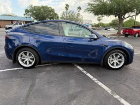 2021 TESLA MODEL Y SUV DUAL AC ELECTRIC MOTORS LONG RANGE SPORT UTILITY 4D