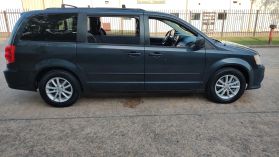 2014 DODGE GRAND CARAVAN PASSENGER PASSENGER V6, FLEX FUEL, 3.6 LITER SXT MINIVAN 4D