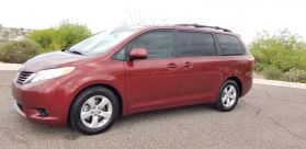 2017 TOYOTA SIENNA VAN V6, 3.5 LITER LE MINIVAN 4D at The One Autosales Inc in Phoenix , AZ 85022  33.60461470880989, -112.03641575767358