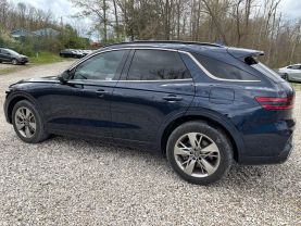 2022 GENESIS GV70 SUV V6, TWIN TURBO, GDI, 3.5 LITER 3.5T SPORT SUV 4D at T&T Repairables - used car dealership in Spencer, Indiana.