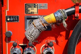 1991 TOYOTA LAND CRUISER TRUCK 3F FIRE TRUCK
