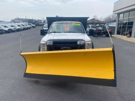 2012 FORD F550 SUPER DUTY REGULAR CAB 9FT DUMP TRUCK WITH MEYER SNOW PLOW DUMP TRUCKS V8, 6.7 LITER 165" W.B. 2D - Eddies Auto Sales