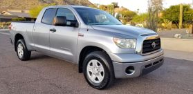 2008 TOYOTA TUNDRA DOUBLE CAB PICKUP V8, 5.7 LITER PICKUP 4D 6 1/2 FT at The One Autosales Inc in Phoenix , AZ 85022  33.60461470880989, -112.03641575767358