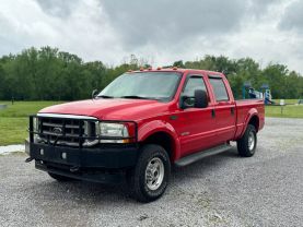 2003 FORD F250 SUPER DUTY CREW CAB PICKUP V8, TURBO DIESEL, 6.0L LARIAT PICKUP 4D 6 3/4 FT