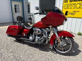 2013 HARLEY-DAVIDSON FLTRX ROAD GLIDE CUSTOM CRUISER 2CYL. - at T&T Repairables - used car dealership in Spencer, Indiana.
