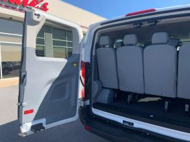 2015 FORD TRANSIT 350 LOW ROOF 148" WB 15 PASSENGER VAN PASSENGER VANS V6, FLEX FUEL, 3.7 LITER XL W/LOW ROOF W/60/40 SIDE DOOR VAN 3D - Eddies Auto Sales