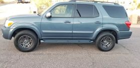 2007 TOYOTA SEQUOIA SUV V8, 4.7 LITER LIMITED SPORT UTILITY 4D at The One Autosales Inc in Phoenix , AZ 85022  33.60461470880989, -112.03641575767358