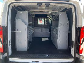 2016 FORD TRANSIT 150 UPFITTED CARGO VAN LOW ROOF 130'' WB CARGO VANS V6, 3.7 LITER LOW ROOF W/SLIDING SIDE DOOR W/RWB VAN 3D - Eddies Auto Sales