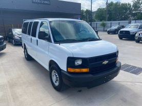 2015 CHEVROLET EXPRESS 2500 PASSENGER PASSENGER V8, FLEX FUEL, 4.8 LITER LS VAN 3D at Motors On Wheels - used car dealership in Houston, Texas.