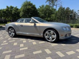 2013 BENTLEY CONTINENTAL CONVERTIBLE W12, TWIN TURBO, FF, 6.0L GTC CONVERTIBLE 2D