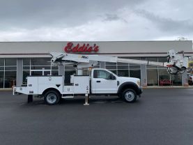 2017 FORD F550 SUPER DUTY 46FT BUCKET TRUCK ALTEC AT41M BUCKET TRUCKS V8, TURBO DIESEL, 6.7 LITER XL 169" W.B. 2D - Eddies Auto Sales