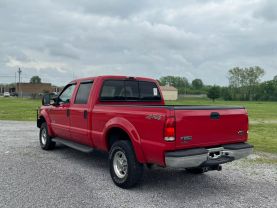 2003 FORD F250 SUPER DUTY CREW CAB PICKUP V8, TURBO DIESEL, 6.0L LARIAT PICKUP 4D 6 3/4 FT