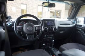 2014 JEEP WRANGLER SUV V6, 3.6 LITER UNLIMITED SPORT SUV 4D