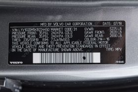 2019 VOLVO XC60 SUV 4-CYL, DRIVE-E, TURBO, 2.0 LITER T5 R-DESIGN SPORT UTILITY 4D