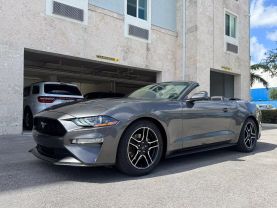 2019 FORD MUSTANG CONVERTIBLE 4-CYL, TURBO, ECOBOOST, 2.3 LITER ECOBOOST PREMIUM CONVERTIBLE 2D