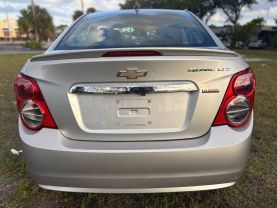 2015 CHEVROLET SONIC SEDAN 4-CYL, TURBO, 1.4 LITER LTZ SEDAN 4D