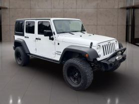 2017 JEEP WRANGLER UNLIMITED SUV V6, 3.6 LITER SPORT SUV 4D