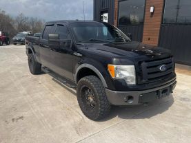 2010 FORD F150 SUPERCREW CAB PICKUP V8, FLEX FUEL, 5.4 LITER FX4 PICKUP 4D 5 1/2 FT