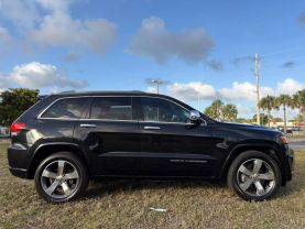 2015 JEEP GRAND CHEROKEE SUV V6, FLEX FUEL, 3.6 LITER OVERLAND SPORT UTILITY 4D