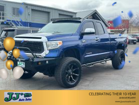 2014 TOYOTA TUNDRA DOUBLE CAB PICKUP V8, 5.7 LITER LIMITED PICKUP 4D 6 1/2 FT