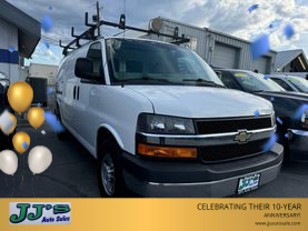 2016 CHEVROLET EXPRESS 3500 CARGO CARGO V8, FLEX FUEL, 6.0 LITER VAN 3D