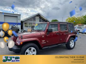 2007 JEEP WRANGLER SUV V6, 3.8 LITER UNLIMITED SAHARA SPORT UTILITY 4D