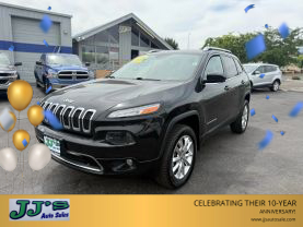 2015 JEEP CHEROKEE SUV V6, 3.2 LITER LIMITED SPORT UTILITY 4D