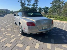 2013 BENTLEY CONTINENTAL CONVERTIBLE W12, TWIN TURBO, FF, 6.0L GTC CONVERTIBLE 2D