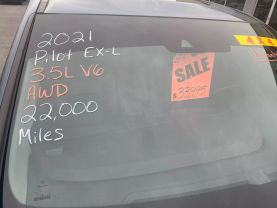 2021 HONDA PILOT EX-L CARS/SUV V6, I-VTEC, 3.5 LITER 4D - Eddies Auto Sales