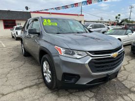 2020 CHEVROLET TRAVERSE SUV V6, 3.6 LITER LS SPORT UTILITY 4D