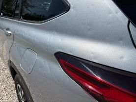 2023 TOYOTA HIGHLANDER SUV 4-CYL, TURBO, 2.4 LITER XLE SPORT UTILITY 4D at T&T Repairables - used car dealership in Spencer, Indiana.
