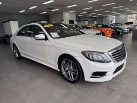2014 MERCEDES-BENZ S-CLASS SEDAN V8, TWIN TURBO, 4.6 LITER S 550 SEDAN 4D