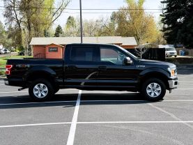 2018 FORD F150 SUPERCREW CAB PICKUP SHADOW BLACK AUTOMATIC - Capital City Auto