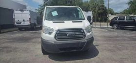 2016 FORD TRANSIT 350 WAGON PASSENGER V6, FLEX FUEL, 3.7 LITER XLT W/LOW ROOF W/60/40 SIDE DOOR VAN 3D