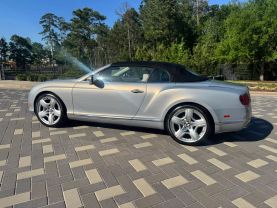 2013 BENTLEY CONTINENTAL CONVERTIBLE W12, TWIN TURBO, FF, 6.0L GTC CONVERTIBLE 2D