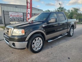 2006 FORD F150 SUPERCREW CAB PICKUP V8, FLEX FUEL, 5.4 LITER KING RANCH PICKUP 4D 5 1/2 FT