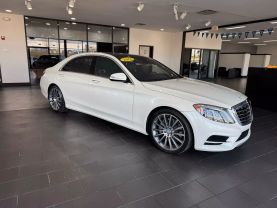2014 MERCEDES-BENZ S-CLASS SEDAN V8, TWIN TURBO, 4.6 LITER S 550 4MATIC SEDAN 4D