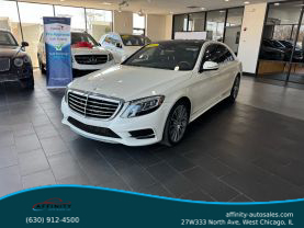 2014 MERCEDES-BENZ S-CLASS SEDAN V8, TWIN TURBO, 4.6 LITER S 550 4MATIC SEDAN 4D