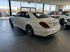 2014 MERCEDES-BENZ S-CLASS SEDAN V8, TWIN TURBO, 4.6 LITER S 550 4MATIC SEDAN 4D