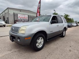 2002 MERCURY MOUNTAINEER SUV V6, FLEX FUEL, 4.0 LITER SPORT UTILITY 4D