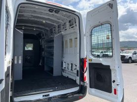 2016 FORD TRANSIT 250 UPFITTED CARGO VAN HIGH ROOF EL 148" WB CARGO VANS V6, FLEX FUEL, 3.7 LITER EXTENDED LENGTH HIGH ROOF W/SLIDING SIDE DOOR W/LWB VAN 3D - Eddies Auto Sales