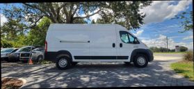 2021 RAM PROMASTER CARGO VAN CARGO V6, VVT, 3.6 LITER 3500 HIGH ROOF VAN 3D