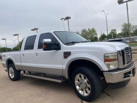 2010 FORD F250 SUPER DUTY CREW CAB PICKUP V8, TURBO DSL 6.4L LARIAT PICKUP 4D 6 3/4 FT