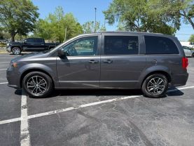 2018 DODGE GRAND CARAVAN PASSENGER PASSENGER V6, FLEX FUEL, 3.6 LITER GT MINIVAN 4D