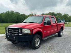 2003 FORD F250 SUPER DUTY CREW CAB PICKUP V8, TURBO DIESEL, 6.0L LARIAT PICKUP 4D 6 3/4 FT